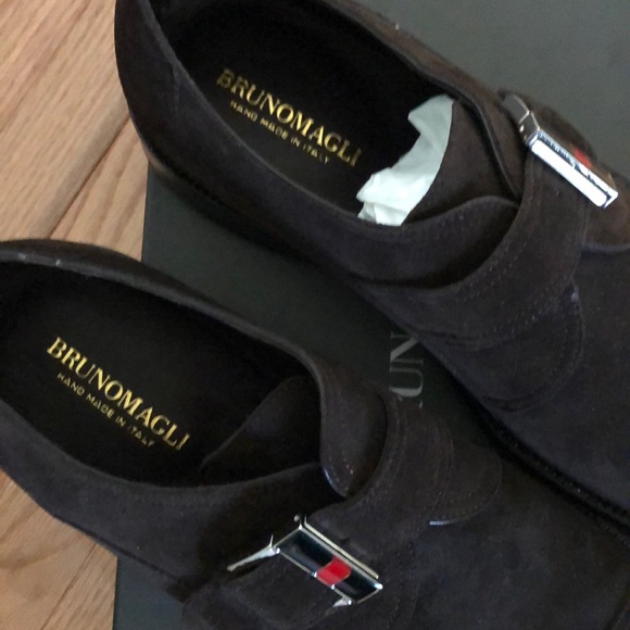 [Bruno Magli] NWB men’s brown suede shoe - Picture 3 of 5